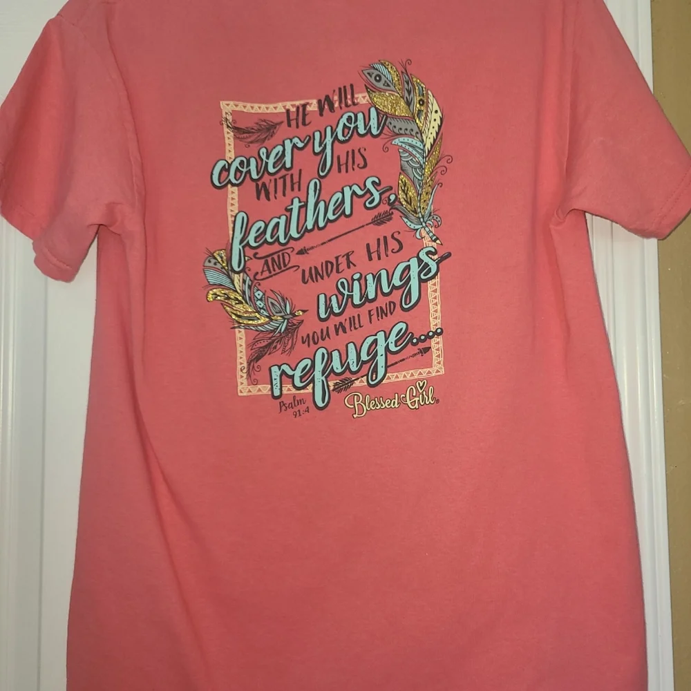 Blessed Girl Scripture Tee - Picture 2 of 5